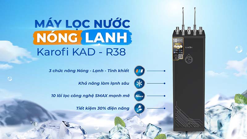 may loc nuoc karofi kad r38 09