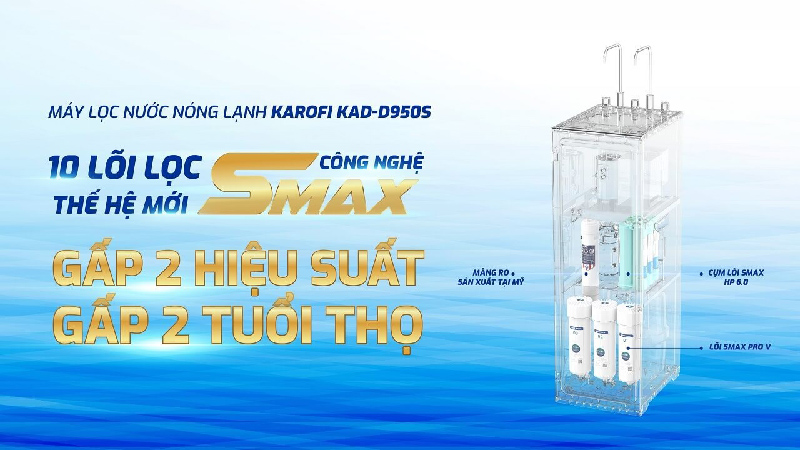 may loc nuoc karofi d950s 4