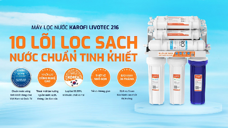 may loc nuoc karofi livotec 216 8